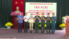 Ban CHQS thị xã Duy Tiên gặp mặt, tuyên dương khen thưởng cá nhân tham gia diễu binh, diễu hành Kỷ niệm 50 năm Ngày giải phóng miền Nam, thống nhất đất nước 30/4