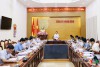 Ban Thường vụ Tỉnh ủy cho ý kiến vào một số nội dung quan trọng