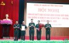 Công bố Quyết định chỉ định nhân sự Ban Chấp hành, Ban Thường vụ Đảng ủy Ban Chỉ huy Phòng thủ khu vực 1 - Phù Vân nhiệm kỳ 2020-2025