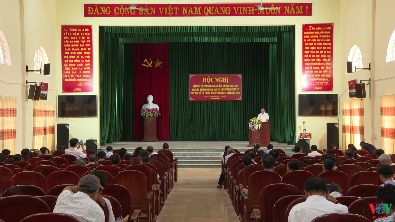 Đại biểu HĐND tỉnh khóa XIX, Đại biểu HĐND Thị xã khóa XX tiếp xúc cử tri trước kỳ họp thường lệ giữa năm 2025