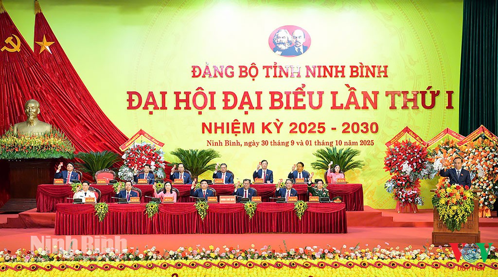 dai hoi dai bieu dang bo tinh ninh binh lan thu i nhiem ky 2f8c