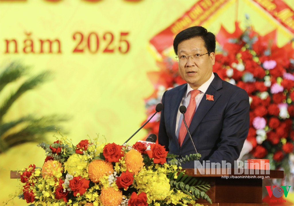 dai hoi dai bieu dang bo tinh ninh binh lan thu i nhiem ky b579