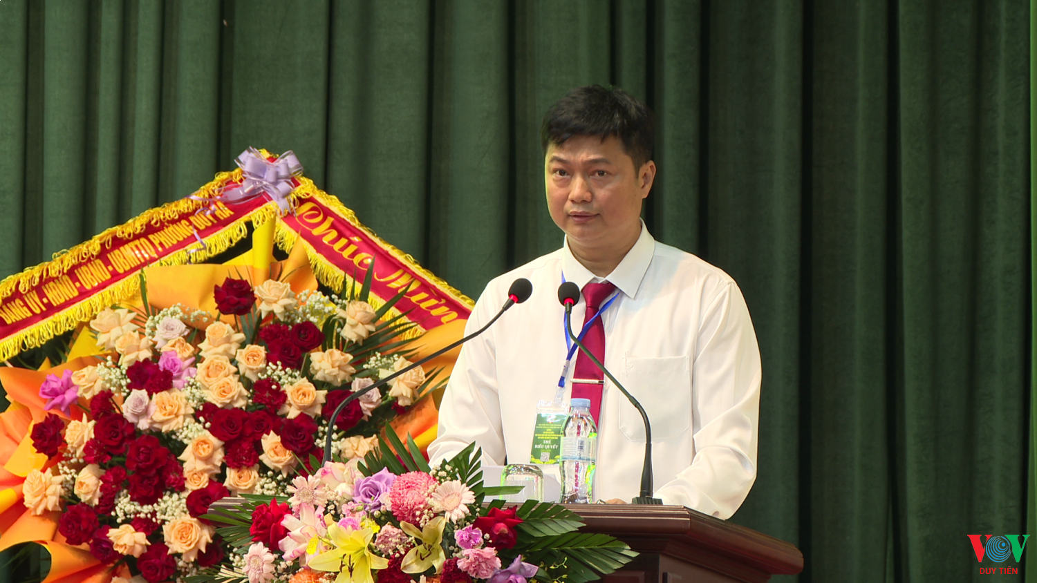 vlcsnap 2025 10 18 15h27m45s938 ĐC Lê Chí Dung thay mặt Đoàn chủ tịch khai mạc