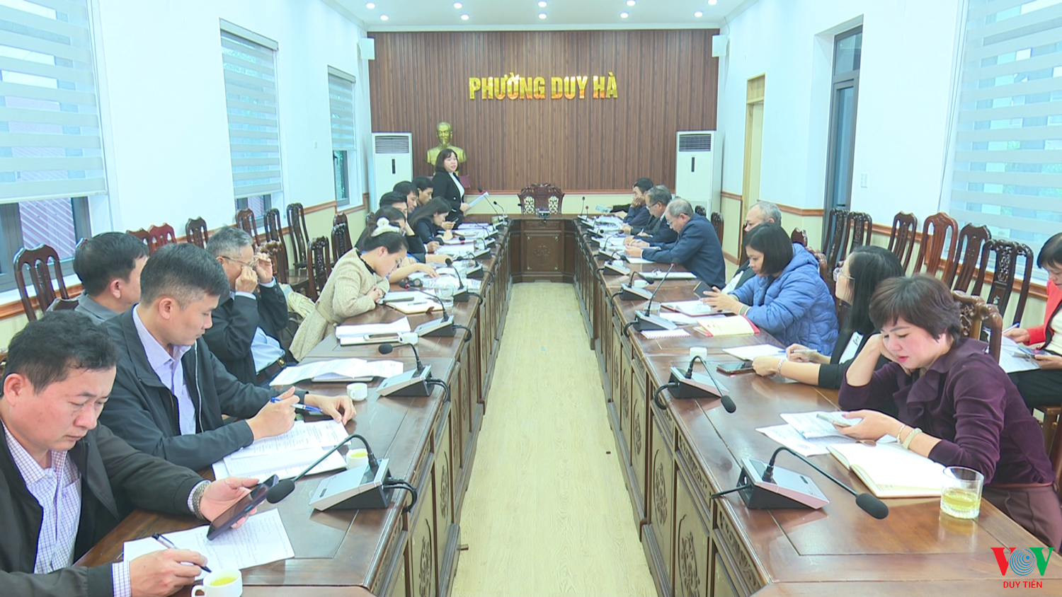 UBMTTQ Việt Nam phường Duy Hà tổ chức hội nghị phản biện đối với dự thảo Đề án “Xây dựng tổ chức đảng và hệ thống chính trị cơ sở vững mạnh, đáp ứng yêu cầu thời kỳ mới”