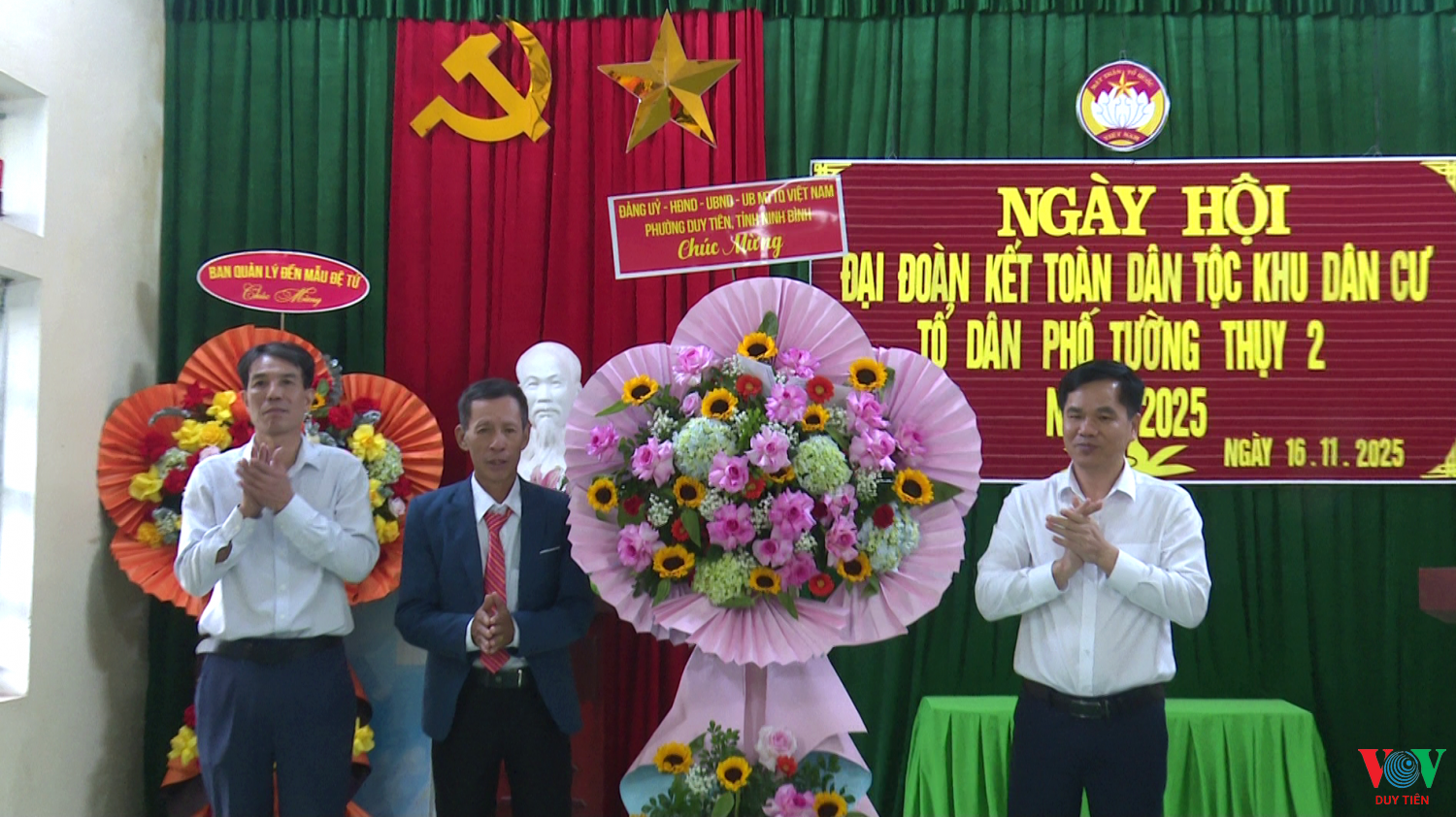 TDP Tường Thụy 2 phường Duy Tiên tổ chức Ngày hội Đại đoàn kết toàn dân tộc năm 2025